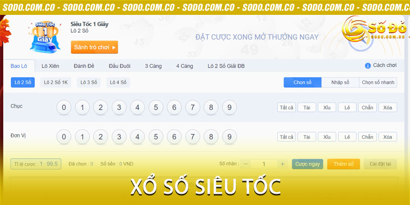 xổ số siêu tốc